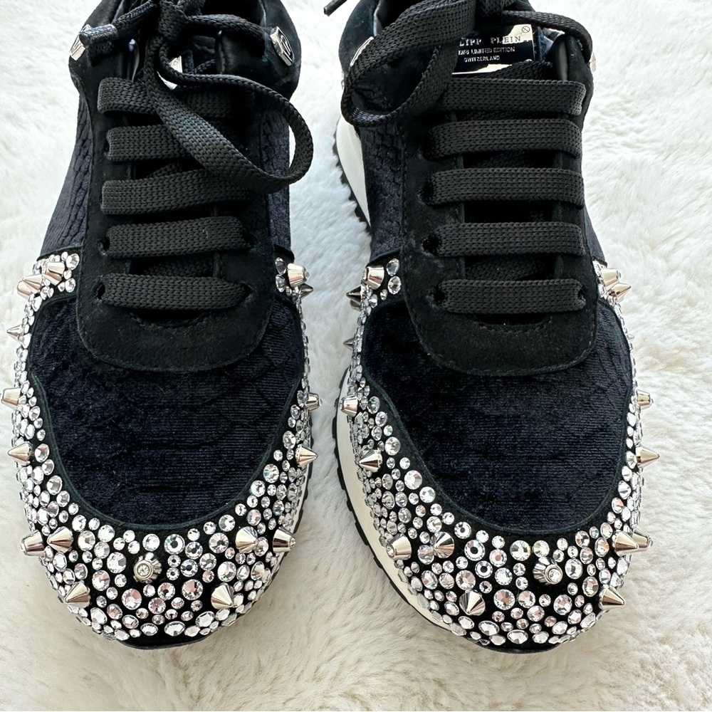 NEW!!! Philipp Plein women sneakers size 36 EU Authentic - Picture 4 of 7